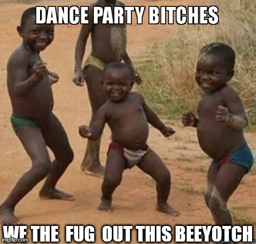 WE THE  FUG  OUT THIS BEEYOTCH | made w/ Imgflip meme maker