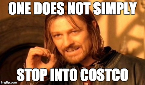 One Does Not Simply Meme | ONE DOES NOT SIMPLY STOP INTO COSTCO | image tagged in memes,one does not simply,AdviceAnimals | made w/ Imgflip meme maker