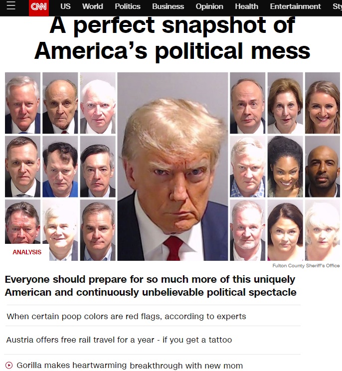 cnn front page Blank Meme Template