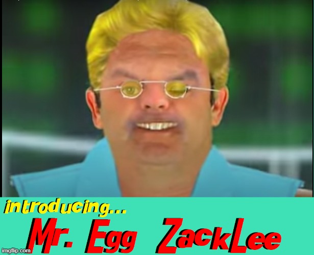 "Well, here I am. Now, what R UR other 2 wishes." —Egg ZackLee | image tagged in vince vance,exactly,memes,funny face,eggs,zack | made w/ Imgflip meme maker