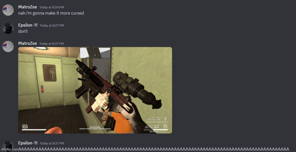 he ruined my favourite SMG | made w/ Imgflip meme maker