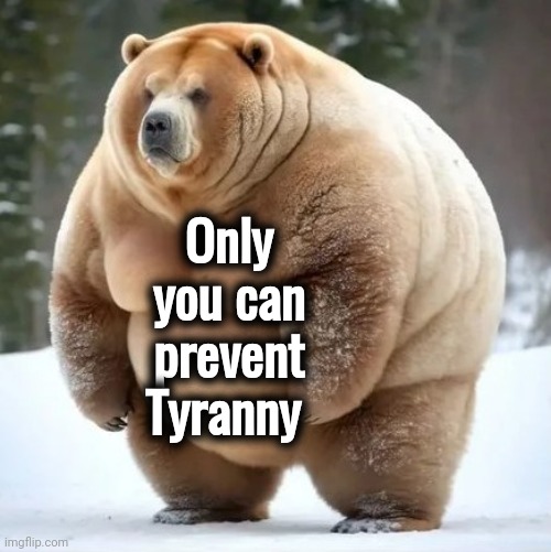 Only you can prevent Tyranny | made w/ Imgflip meme maker