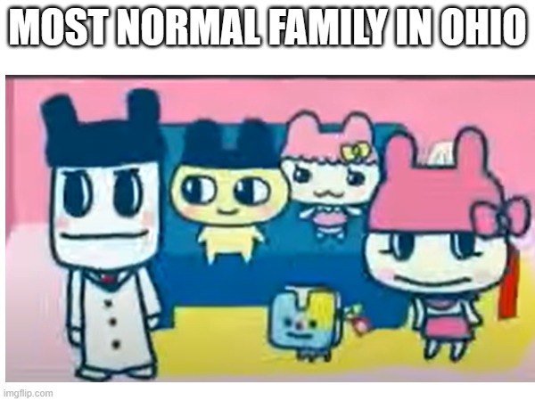Most normal family in ohio | MOST NORMAL FAMILY IN OHIO | image tagged in ohio,only in ohio | made w/ Imgflip meme maker