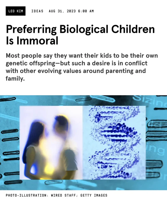 Immoral Biological Children Blank Meme Template