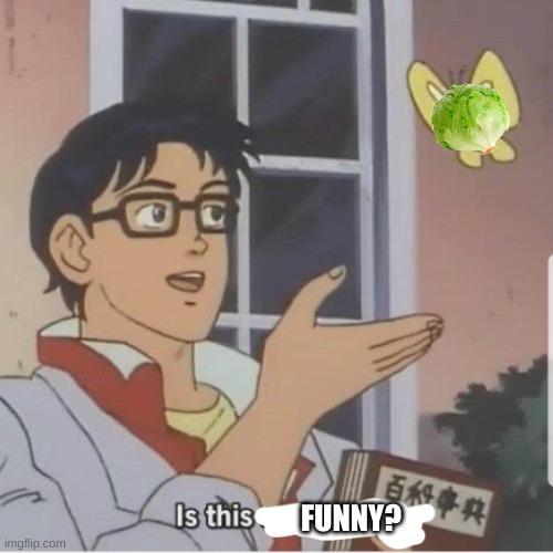 me every time I see lettuce NOOO | FUNNY? | image tagged in butterfly man,lettuce | made w/ Imgflip meme maker