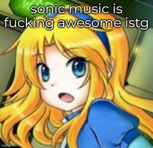 jit BUSSIN FRFR | sonic music is fucking awesome istg | image tagged in maria gasp 2 | made w/ Imgflip meme maker