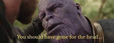 Thanos Blank Meme Template