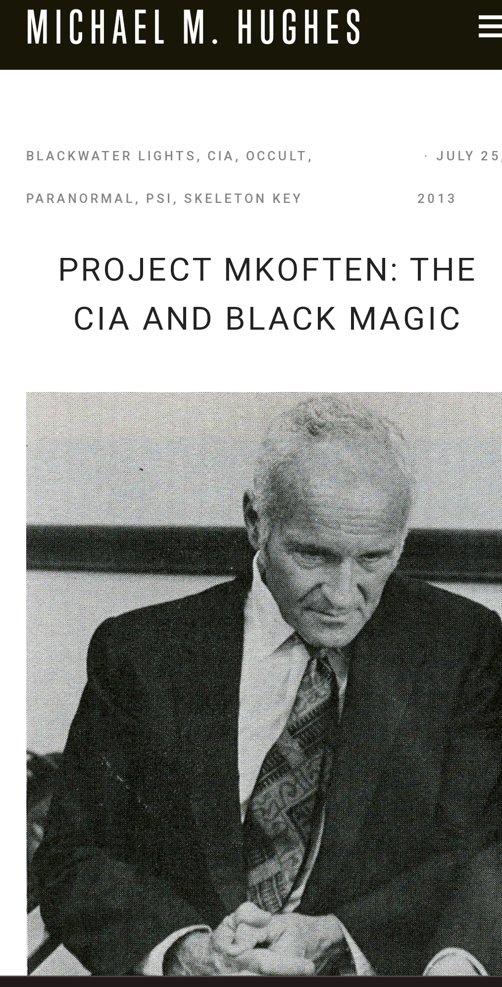 CIA and Black Magic Blank Meme Template