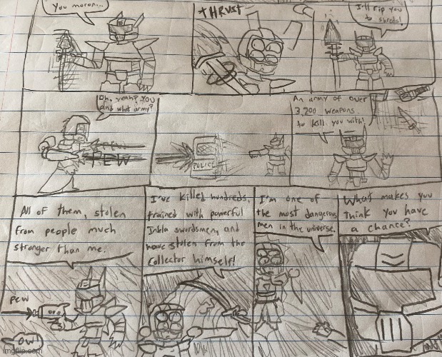 part 4 (I made like 3 parts at school but I’m not gonna post em all at once) | made w/ Imgflip meme maker