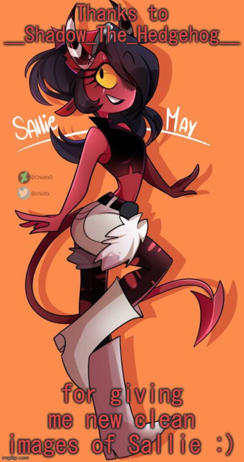 Sallie May | Thanks to __Shadow_The_Hedgehog__; for giving me new clean images of Sallie :) | image tagged in sallie may | made w/ Imgflip meme maker