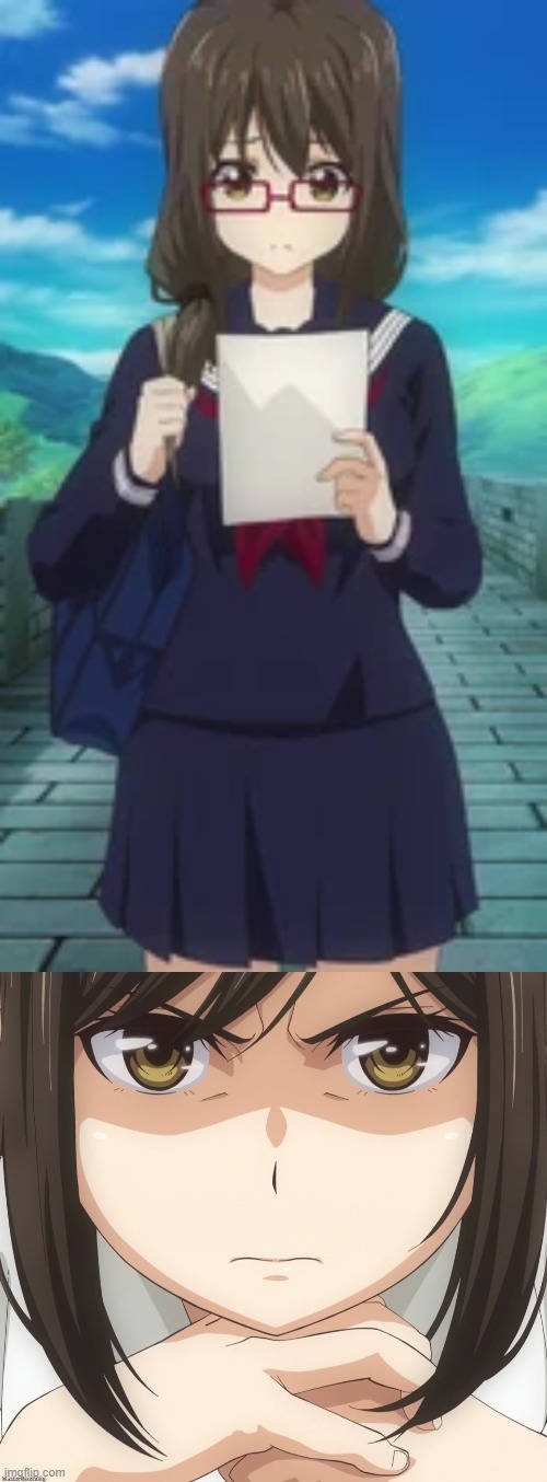 Kana Kojima before and after *runs in fear* (MOD NOTE: JUMPSCARE WARNING) | made w/ Imgflip meme maker