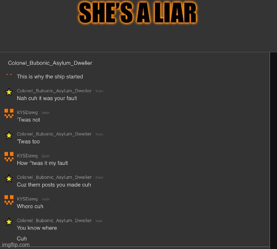 SHE’S A LIAR | made w/ Imgflip meme maker