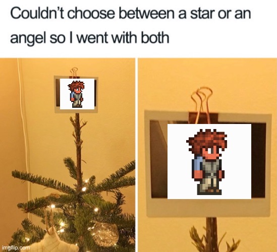 terraria player | image tagged in terraria | made w/ Imgflip meme maker
