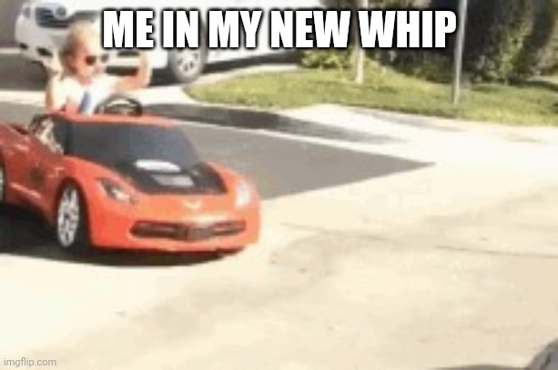 Yes | ME IN MY NEW WHIP | image tagged in mah whip | made w/ Imgflip meme maker