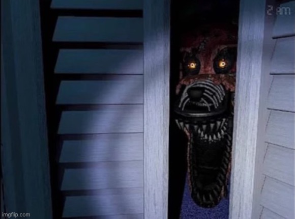 Nightmare foxy | image tagged in nightmare foxy | made w/ Imgflip meme maker