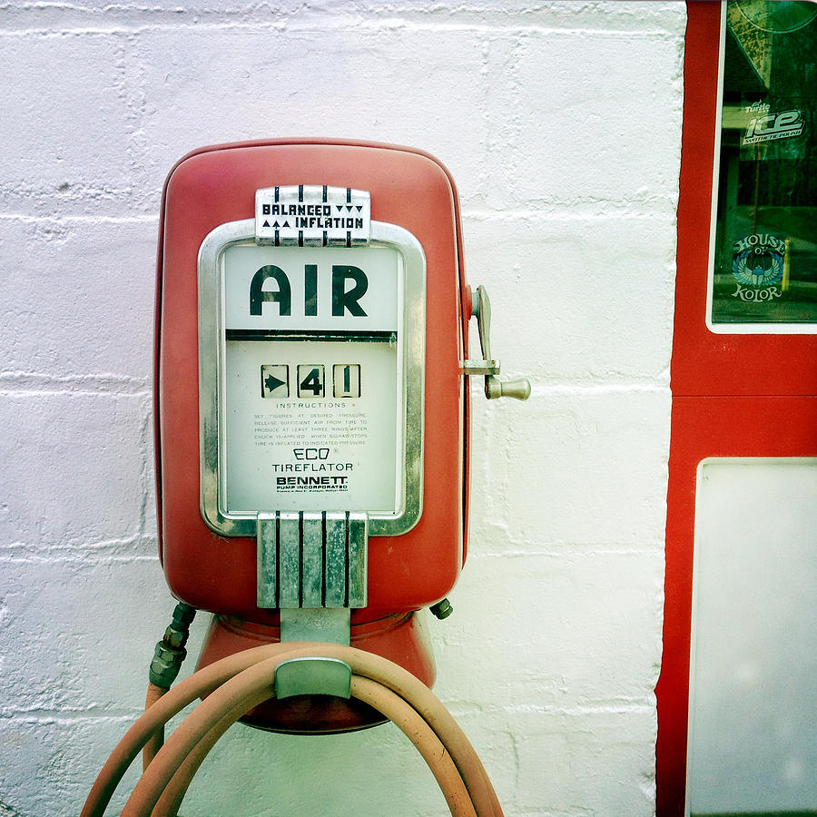 Gas station air Blank Meme Template