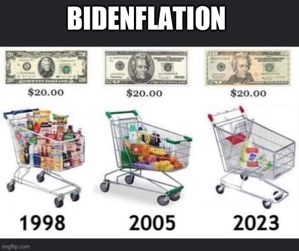 Bidenflation | BIDENFLATION | image tagged in memes | made w/ Imgflip meme maker
