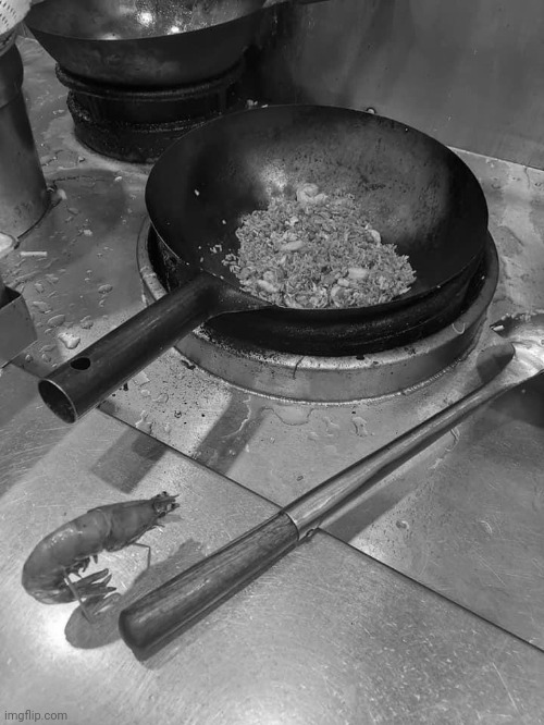 A shrimp fried this rice | image tagged in a shrimp fried this rice | made w/ Imgflip meme maker