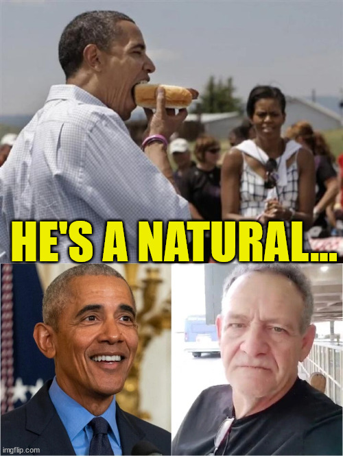 Some things they just can't hide... | HE'S A NATURAL... | image tagged in gay,barack obama,breaking news | made w/ Imgflip meme maker