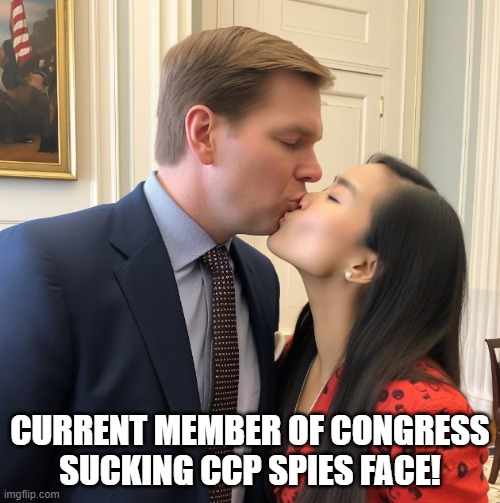 Suck Face. On Golden Pond | CURRENT MEMBER OF CONGRESS
SUCKING CCP SPIES FACE! | image tagged in fangfang,spy,spies,china,chinese spy balloon,congress | made w/ Imgflip meme maker