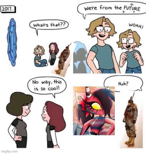 hanz/sallie lore: | made w/ Imgflip meme maker