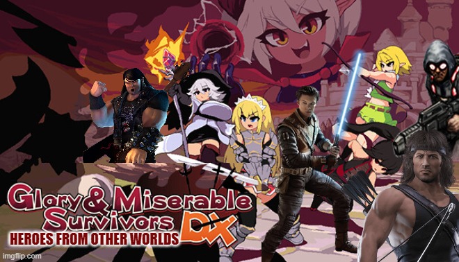 GMSDX has a custom sequel | HEROES FROM OTHER WORLDS | made w/ Imgflip meme maker