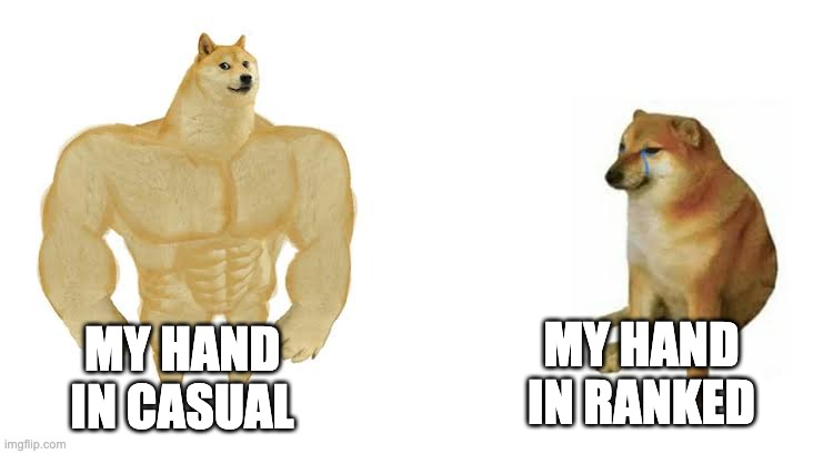 Strong doge weak doge - Imgflip