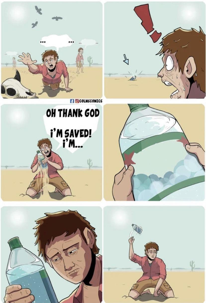 High Quality throw away water Blank Meme Template