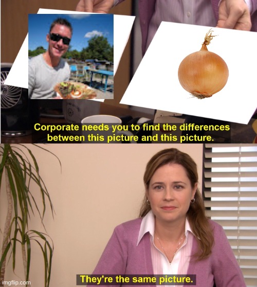 They're The Same Picture | image tagged in memes,they're the same picture,onion | made w/ Imgflip meme maker