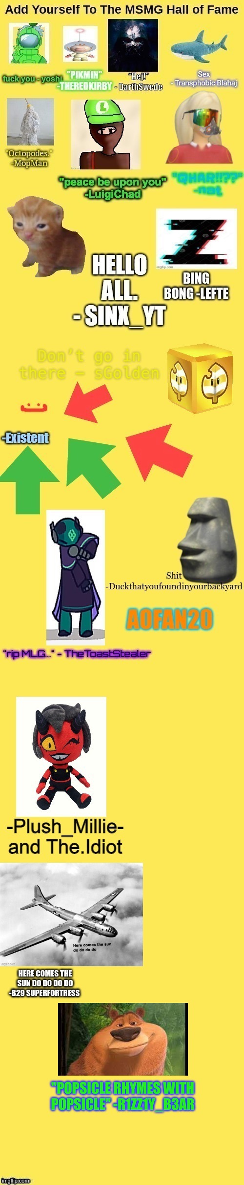 "POPSICLE RHYMES WITH POPSICLE" -R1ZZ1Y_B3AR | made w/ Imgflip meme maker