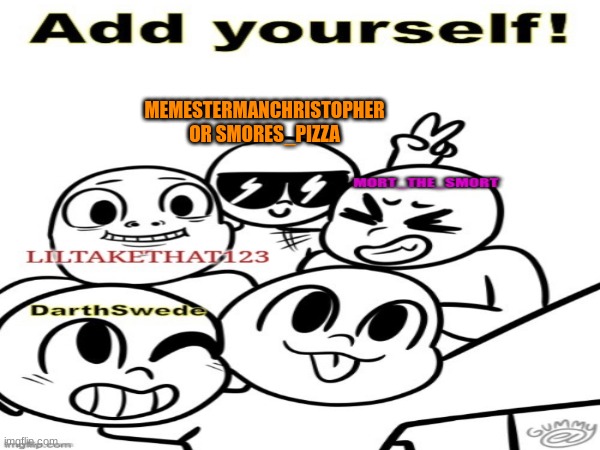 lol | MEMESTERMANCHRISTOPHER OR SMORES_PIZZA | image tagged in lol | made w/ Imgflip meme maker