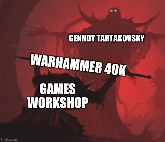 We can only dream… | GENNDY TARTAKOVSKY; WARHAMMER 40K; GAMES WORKSHOP | image tagged in master's blessing hd,warhammer 40k,memes | made w/ Imgflip meme maker