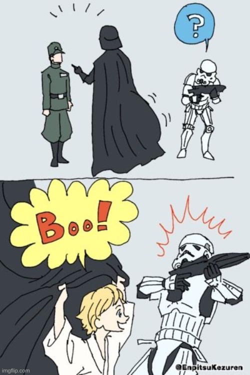 When Vader finally accepts being a father at work... | made w/ Imgflip meme maker