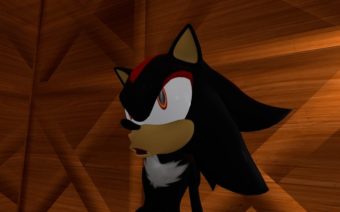 goofy shadow face Blank Meme Template