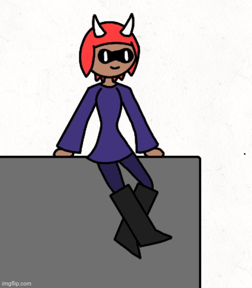 Just drew inkmatas in her og outfit and felt NOSTALGIA | made w/ Imgflip meme maker
