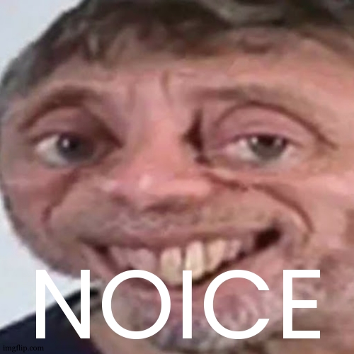 Noice | NOICE | image tagged in noice | made w/ Imgflip meme maker