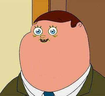 Small face peter griffen Blank Meme Template