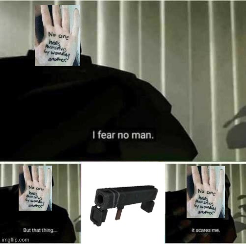 The black box, am I right? | image tagged in i fear no man | made w/ Imgflip meme maker