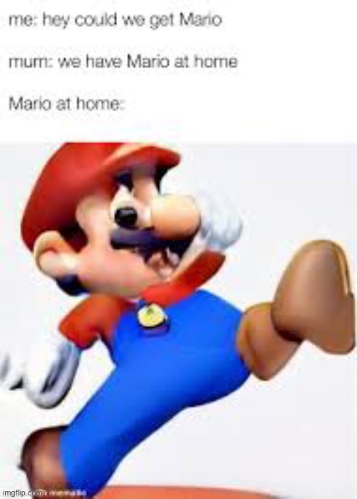 image tagged in mario | made w/ Imgflip meme maker