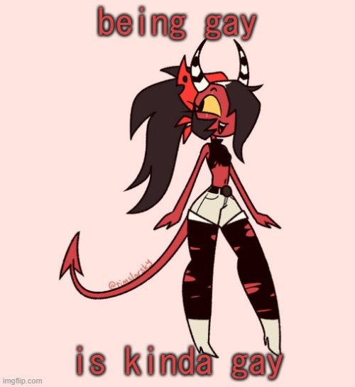 :) | being gay; is kinda gay | image tagged in sallie may | made w/ Imgflip meme maker