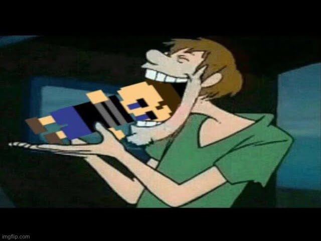 image tagged in fnaf,shaggy | made w/ Imgflip meme maker