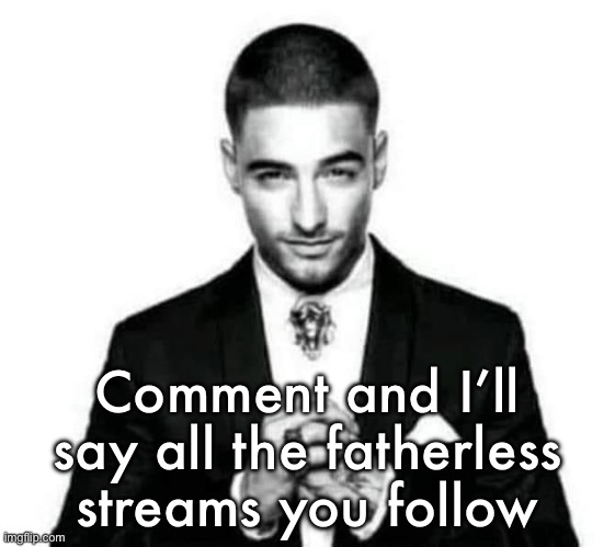 Doing this again cause it’s funny | Comment and I’ll say all the fatherless streams you follow | image tagged in nibbers | made w/ Imgflip meme maker