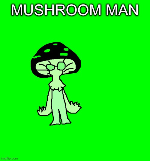 MUSHROOM MAN | made w/ Imgflip meme maker