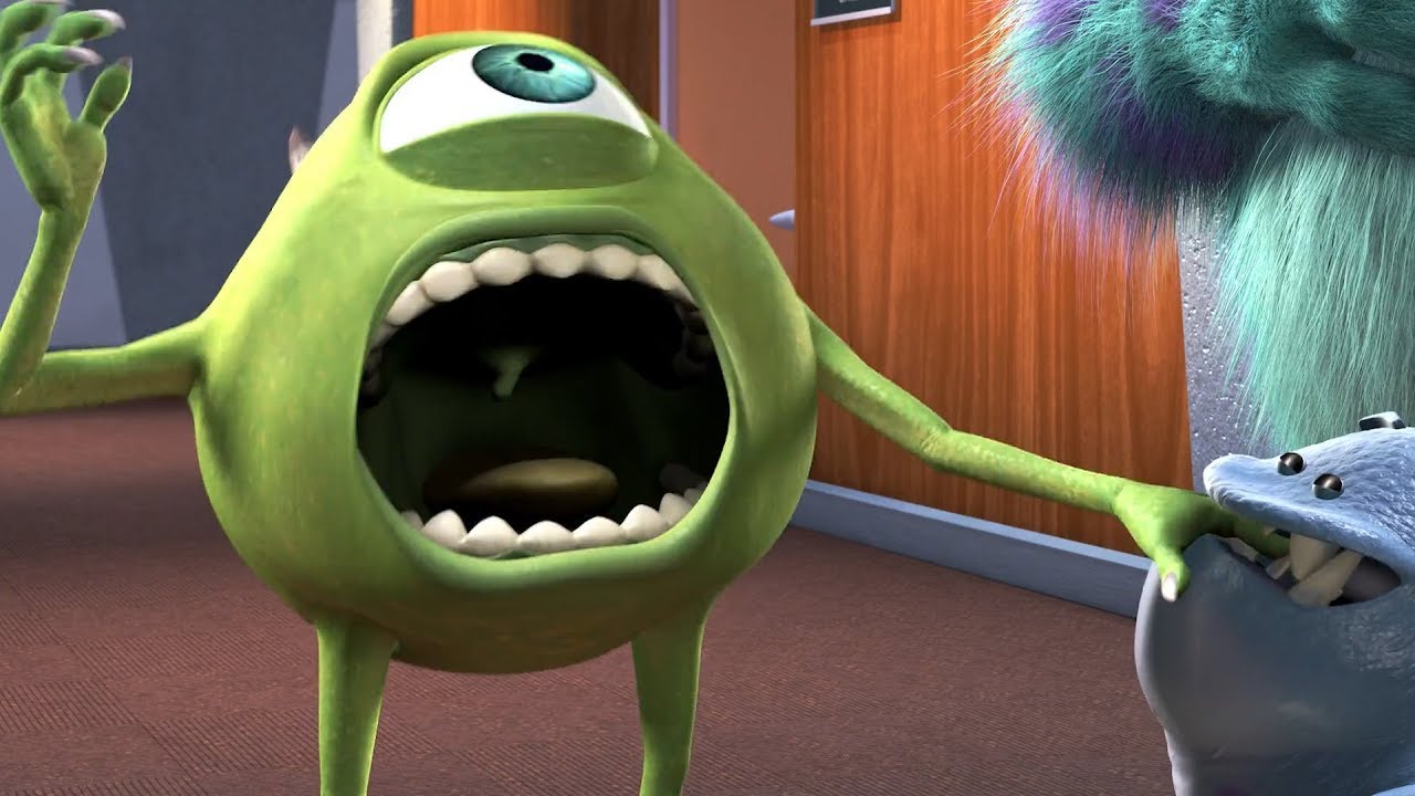 Mike Wazowski Screaming Blank Meme Template