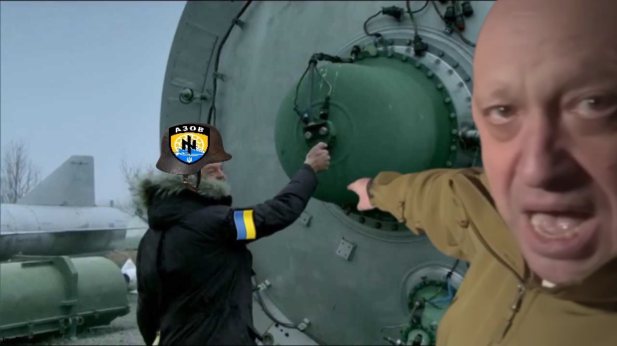 Meanwhile, near Kyiv... | image tagged in ukraine | made w/ Imgflip meme maker