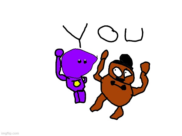 Put freddy and purple guy in movie game show cartoon | image tagged in fnaf | made w/ Imgflip meme maker