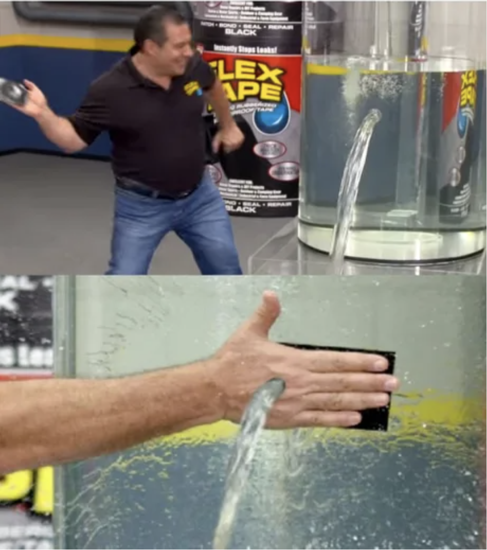 High Quality flex tape alt Blank Meme Template