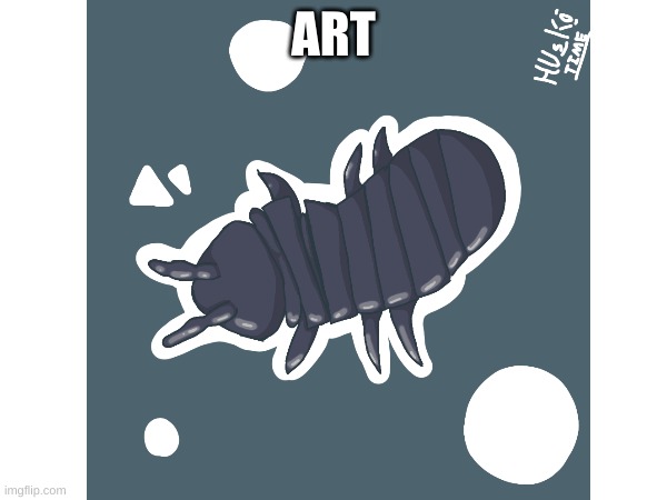 thing i made on ibis paint x | ART | image tagged in art,insect | made w/ Imgflip meme maker
