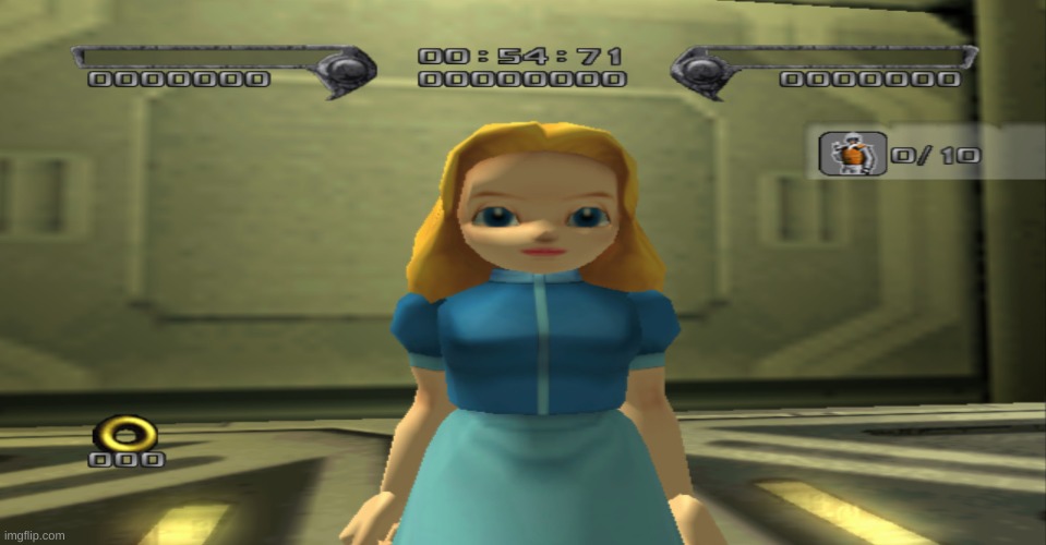 maria robotnik stare | image tagged in maria robotnik stare | made w/ Imgflip meme maker