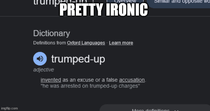 PRETTY IRONIC | made w/ Imgflip meme maker